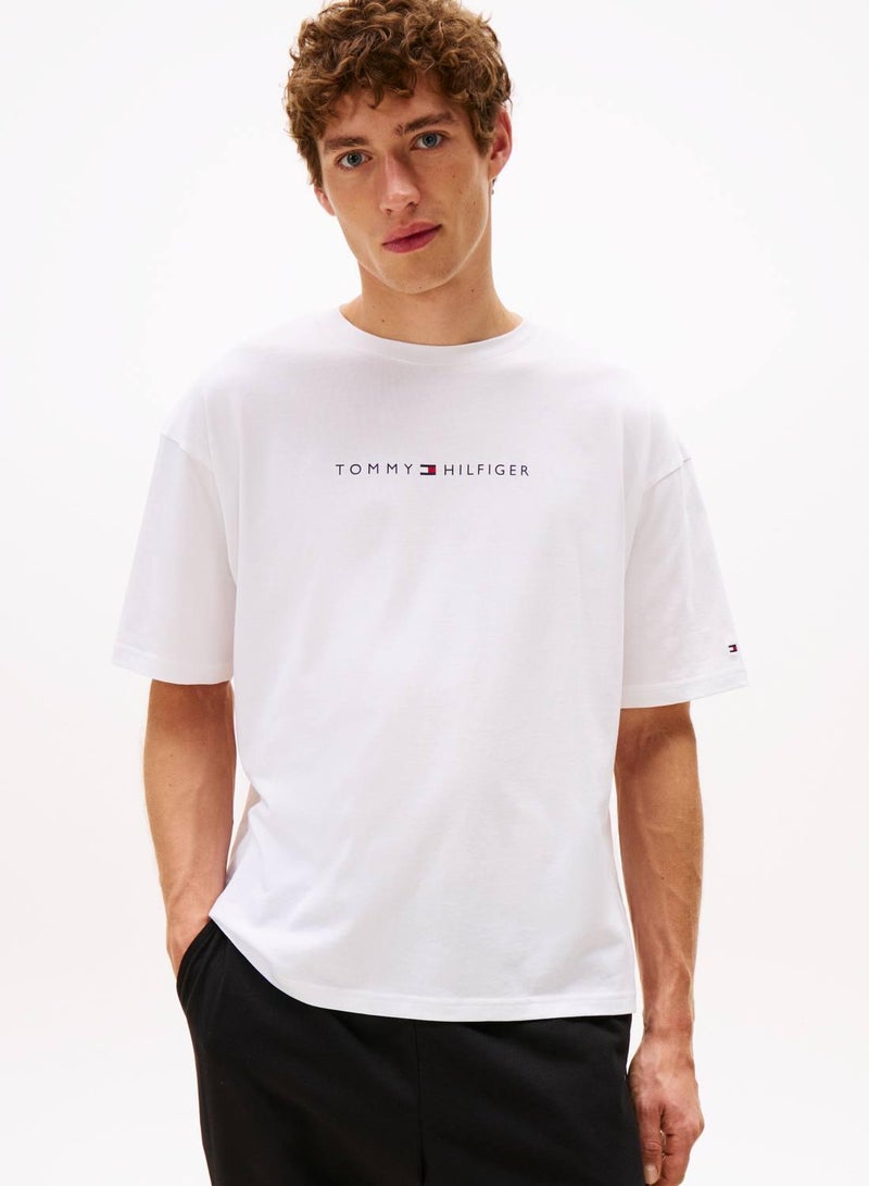 TOMMY HILFIGER TH Original Logo Lounge T-Shirt - Image 1