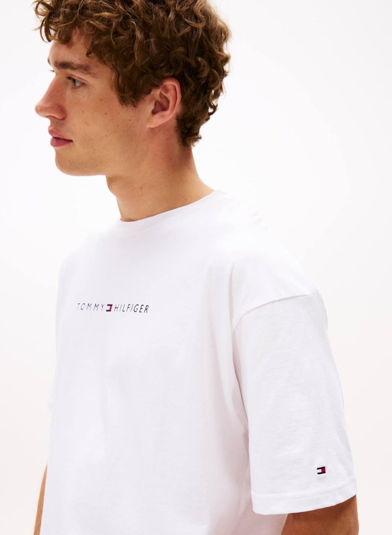 TOMMY HILFIGER TH Original Logo Lounge T-Shirt - Image 4