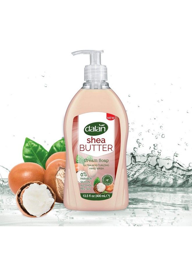 Dalan Shea Butter Cream Ultra Moisturizing Liquid Hand Soap For Normal And Dry Hands Fresh Clean And Soft Feeling (13.5 Fl Oz / 400 Ml (Pack Of 3)) - Image 5