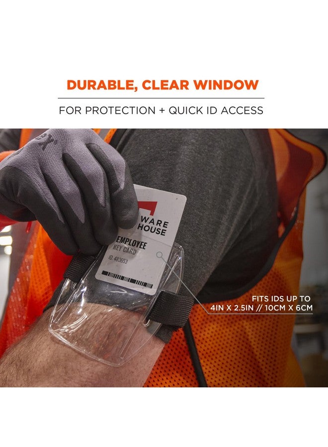 Ergodyne Squids 3386 Vinyl Arm Band Id/Badge Holder Black - Image 4