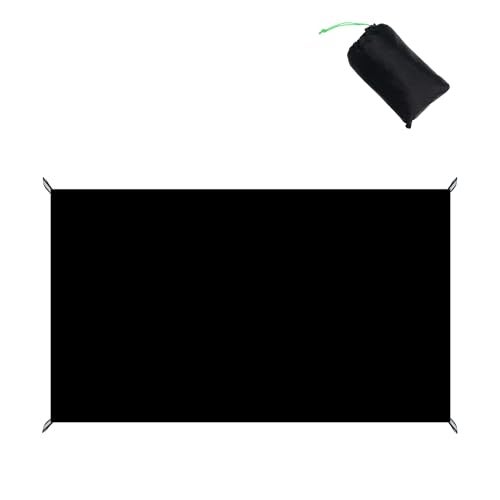 Wind Tour Multifunctional Tarp Waterproof with Carry Bag for Tent Ultralight Outdoor Tent Footprint for Ground Camping Hiking (47.2" x27.6") - Image 1