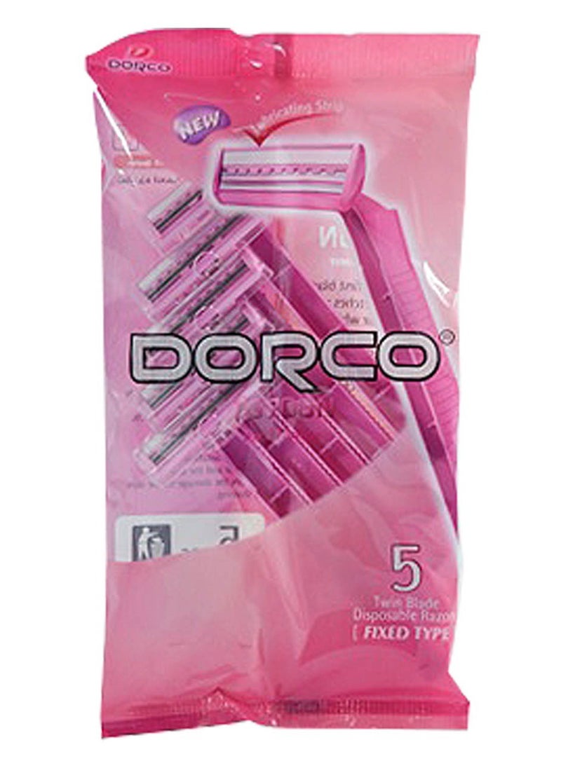 DORCO Dorco TD708N Premium Razor Blades – 5-Pack of Precision Blades for an Ultra-Smooth Shave  - Image 1