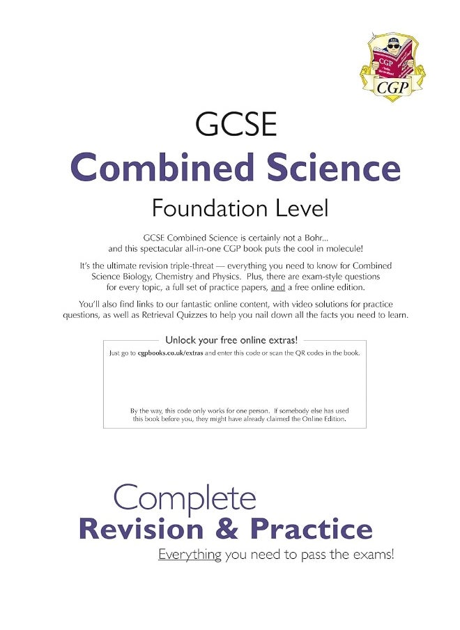 GCSE Combined Science AQA Foundation Complete Revision & Practice w/ Online Ed, Videos & Quizzes  - Image 3