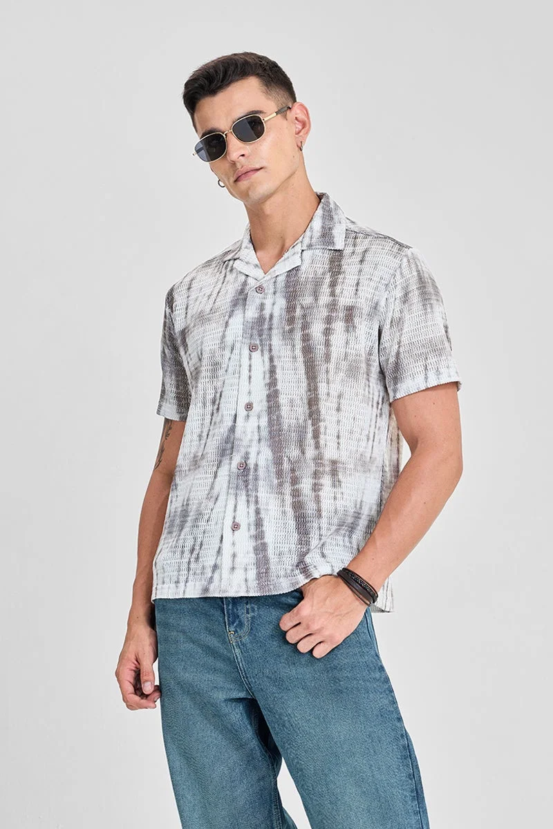 سنيتش قميص كروشيه بقصة عادية