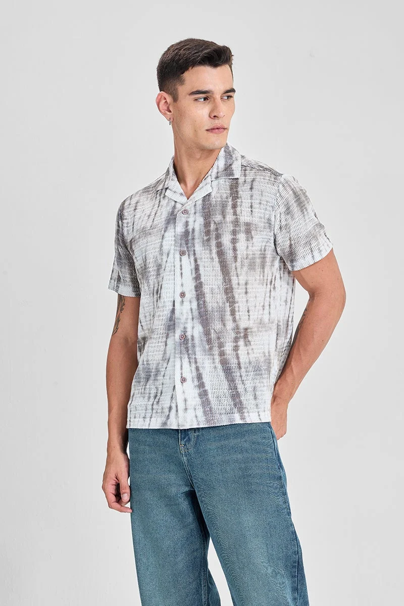 SNITCH Crochet Regular Fit Shirt