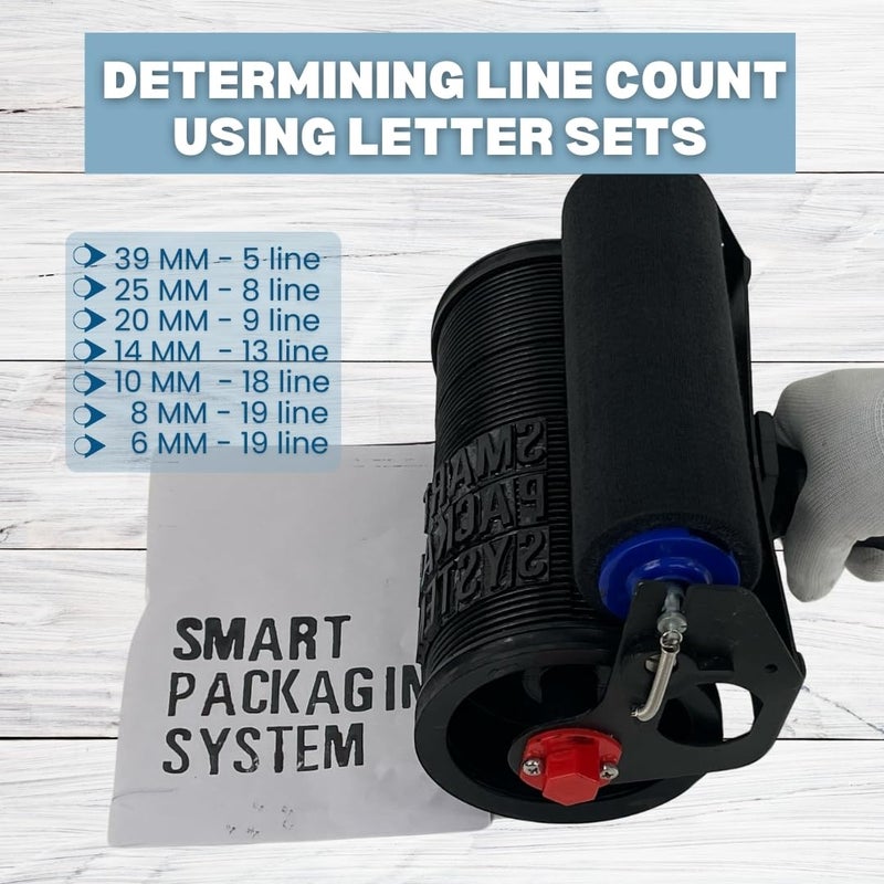 Smartpack Handy Coder Machine for Batch No. MFG. MRP. EXP. Date Printing on Laminated and Without Laminate Carton Box | Handheld Coder Printer | Coder Size - 8 INCH with 25MM Letter Set - Image 4