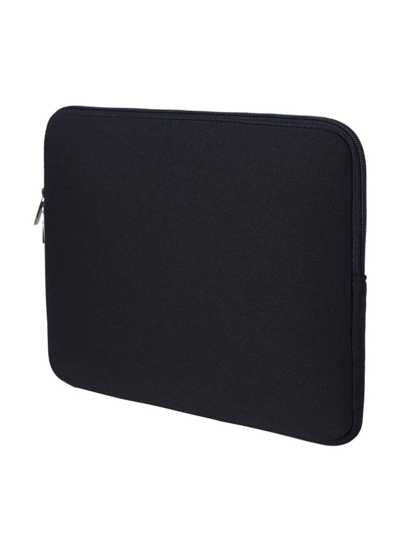 Laptop Sleeve Protective Case Soft Carrying Bag Cover for MacBook 11inch 12" Notebook Ultrabook Chrome-book for Dell HP Lenovo ThinkPad Asus Acer (11-11.6" Black) - Image 4
