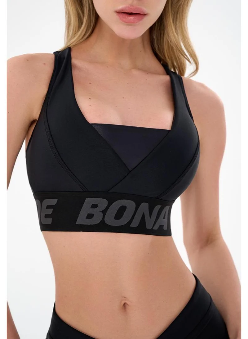 Bona Fide Bermud Black Bermud Sports Bra for Women | Best Price UAE