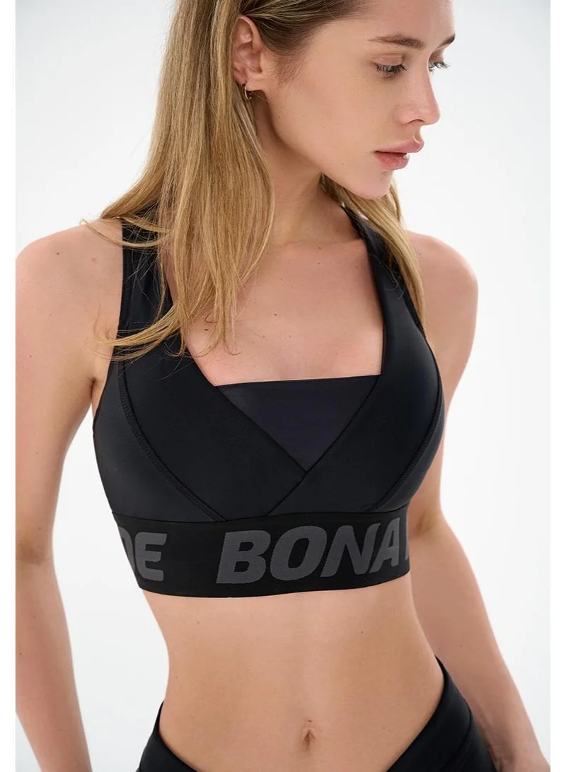 Bona Fide Bermud Black Bermud Sports Bra for Women | Best Price UAE