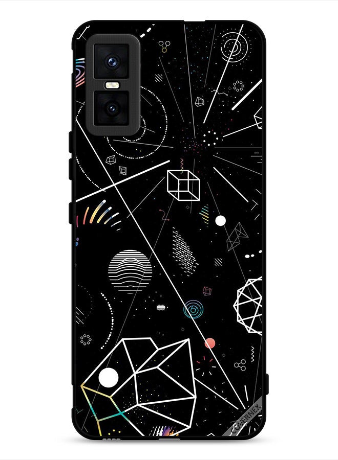 Covernex Infinix GT 30 Pro Protective Case Cover Aesthetic Math Wallpaper - Image 1