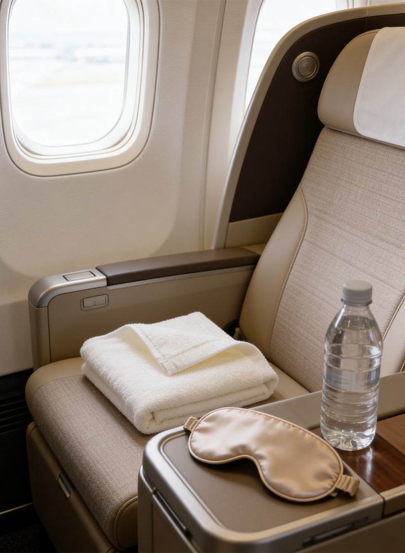 شاربدو طقم مناشف قطنية نقية ناعمة وسميكة للوجه، مقاس 30 × 60 سم، مريحة وماصة، مكون من 6 قطع - Image 4