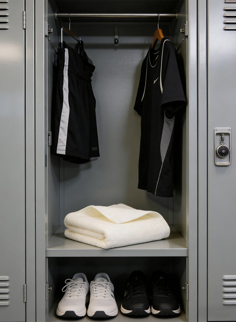 شاربدو طقم مناشف قطنية نقية ناعمة وسميكة للوجه، مقاس 30 × 60 سم، مريحة وماصة، مكون من 6 قطع - Image 5