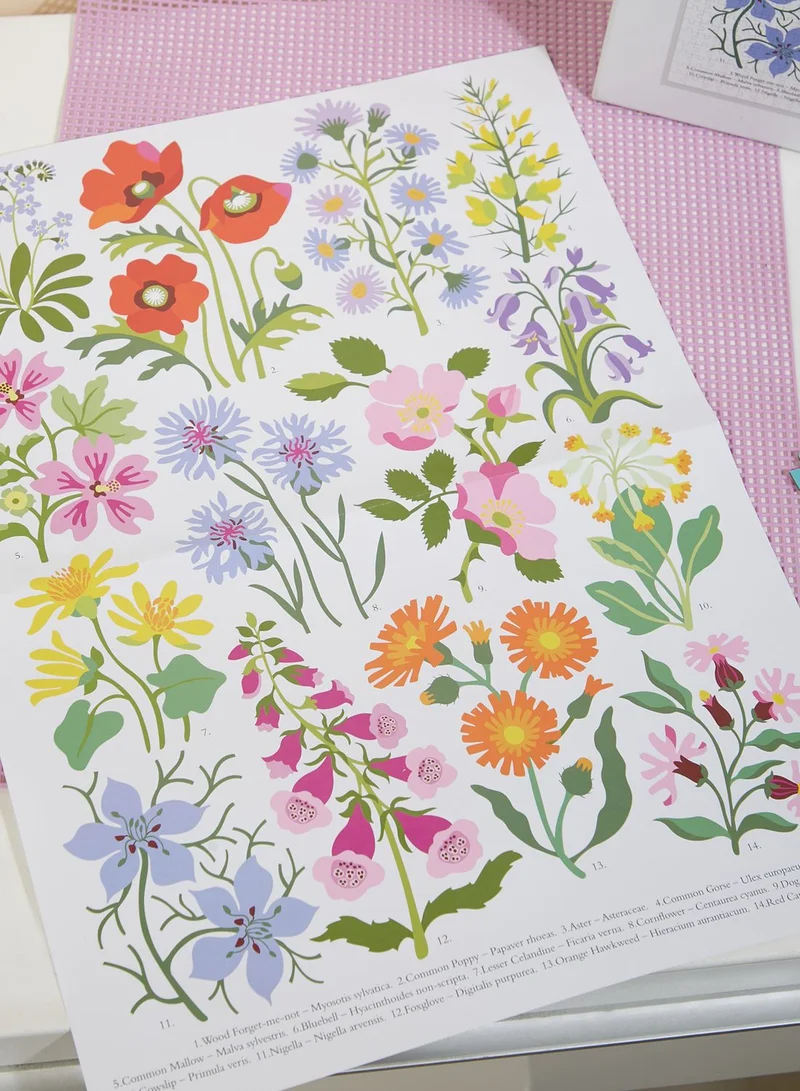 Rex London Wild Flowers 1000 Piece Puzzle