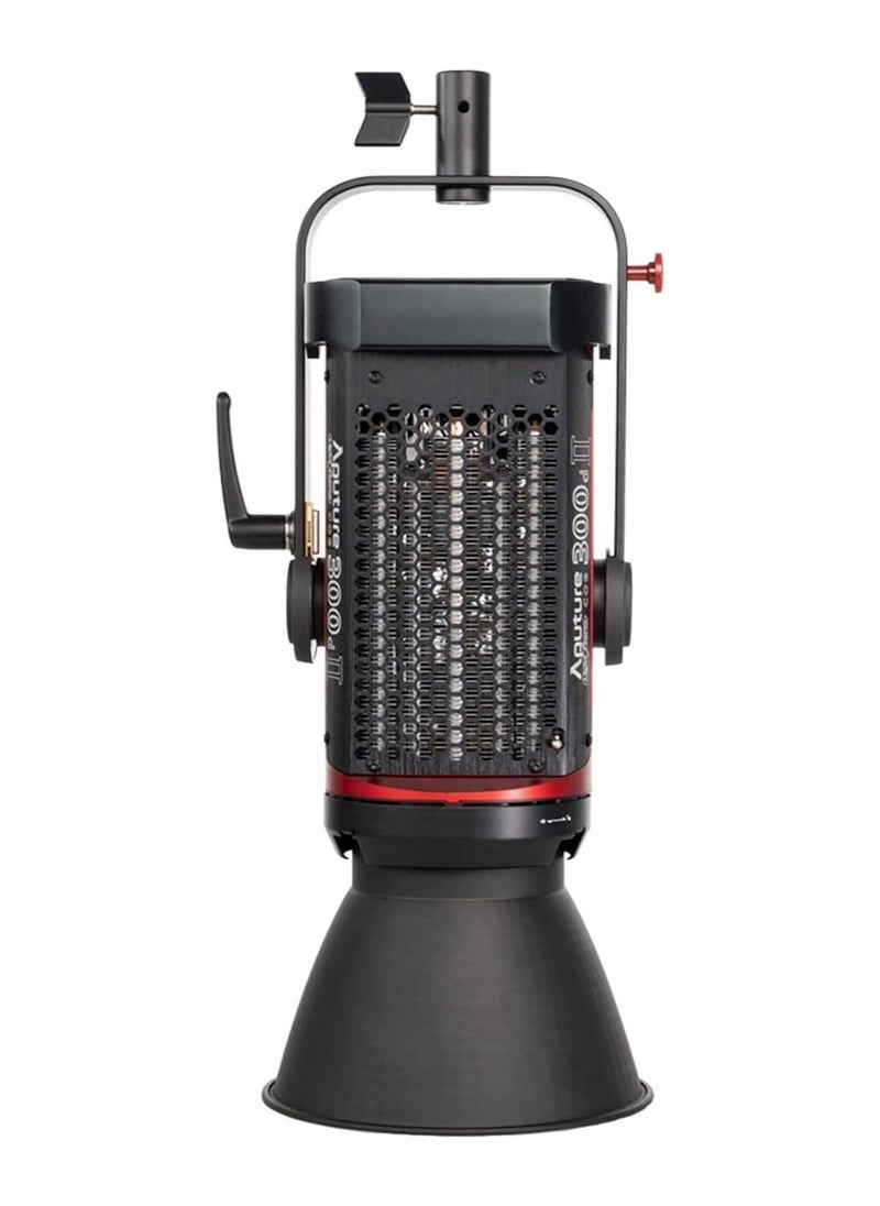 Aputure - Aputure 300d II,Aputure 300d Mark II,Aputure LS C300D II Light Storm 350W 5500K Daylight Balanced Led Video Light CRI 96+ TLCI96+ 45000lux@0.5m with The Reflector 8 Built-in Lighting FX V-mount - Image 1