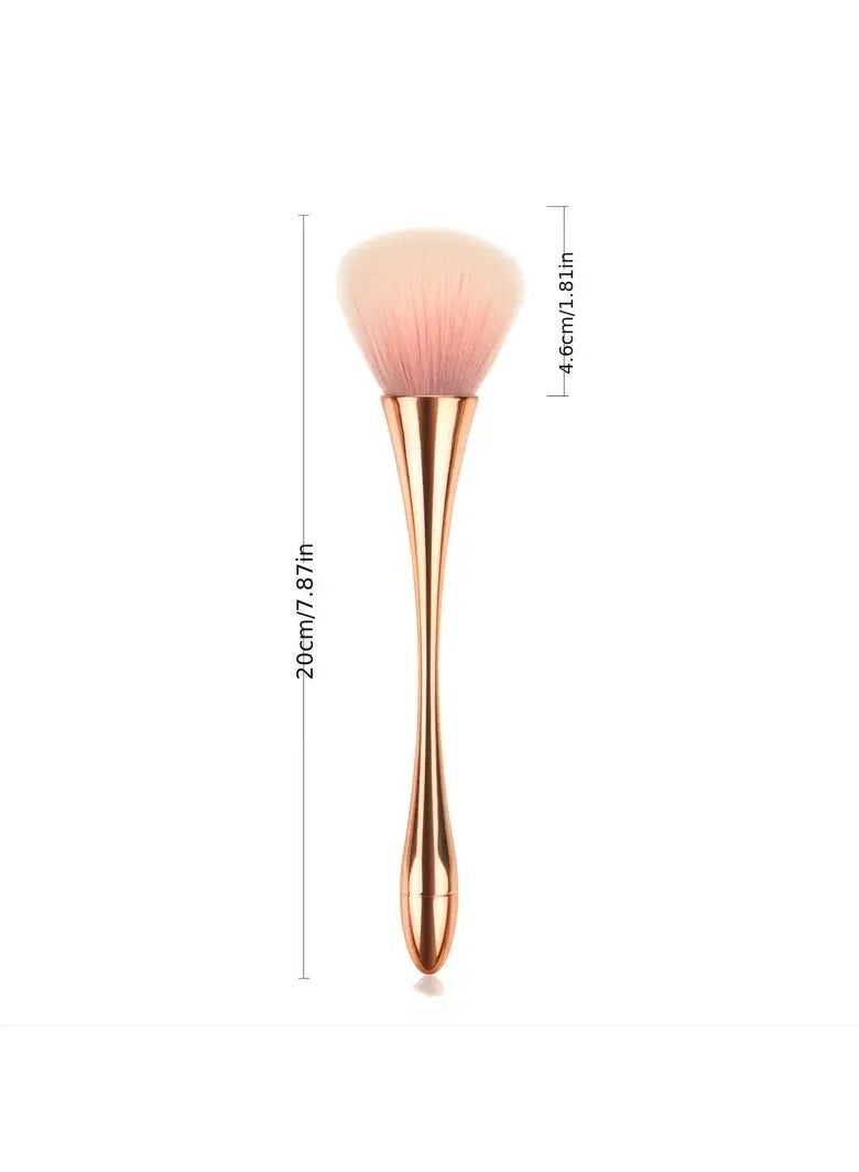 ORiTi Large Mineral Powder Brush Bling Dazzling Luxurious Crystal Rhinestone Synthetic Makeup Brush for Foundation Blush Buffing or Bronzer for Daily Makeup - Image 4