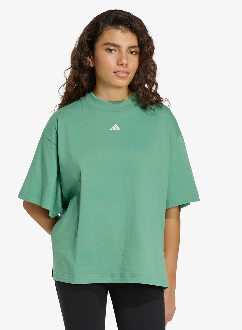 Adidas 3-Stripes Studio Boyfriend T-Shirt