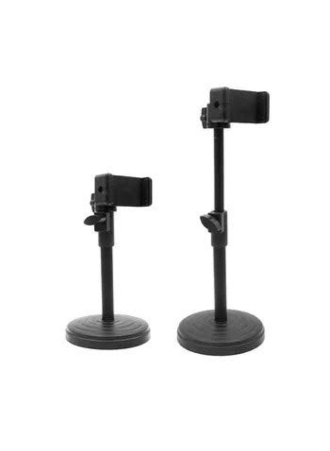 هامزون حامل عالمي قابل للطي والكمبيوتر اللوحي والهاتف يدور 360 درجة، حامل سطح مكتب قابل للتعديل مع ذراع مرن وقاعدة غير قابلة للانزلاق، متوافق مع أجهزة iPad وiPhone وGalaxy Tab وجميع الأجهزة - Image 2