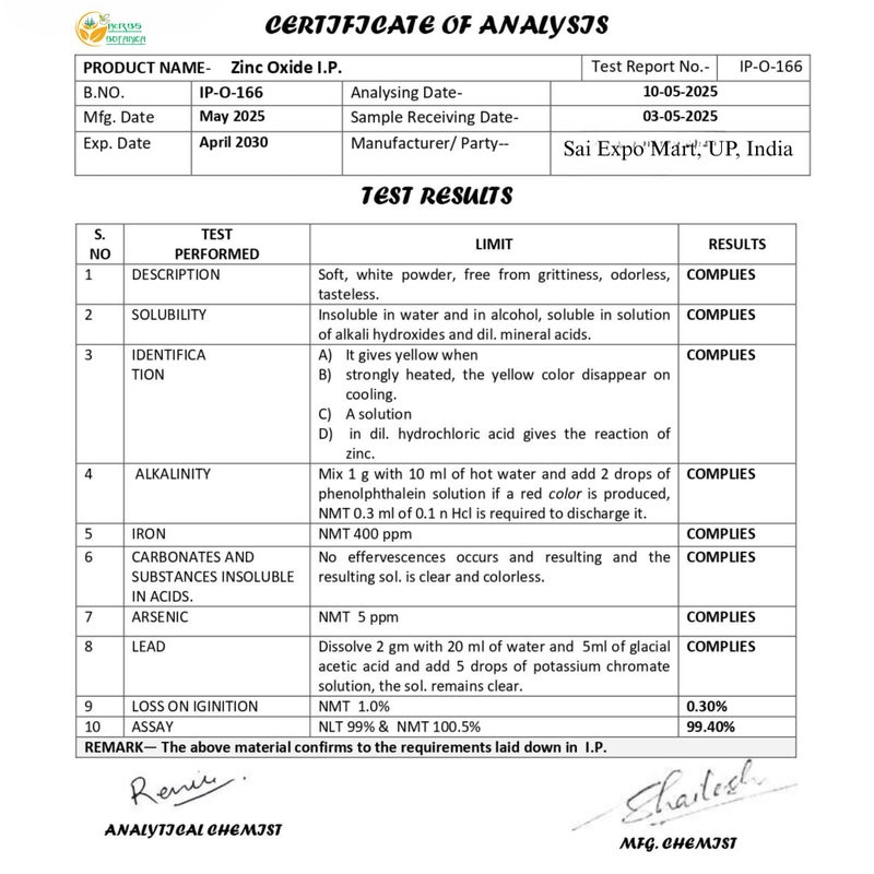 HERBS BOTANICA مسحوق أكسيد الزنك غير النانو، درجة صيدلانية لحماية البشرة، الشفاء، كريم طفح الحفاضات للأطفال، واقي الشمس، العناية بحب الشباب، مستحضرات التجميل والكريمات DIY، 8 أوقية / 227 جرام - Image 2