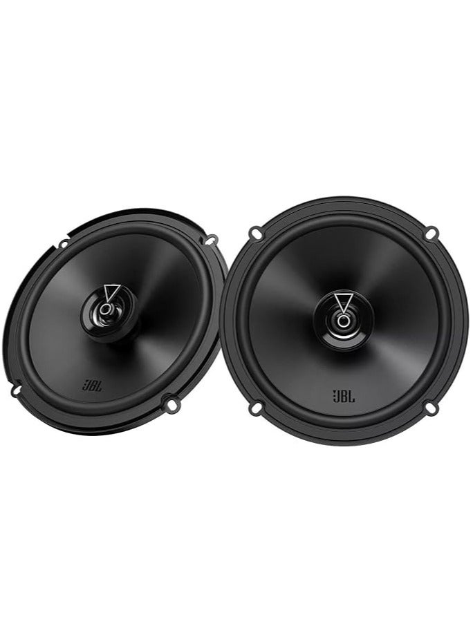 JBL CLUB 64FSL Car Speakers, 16.5 cm, 165W Peak Power, 2-Way Shallow Mount, Pair - Image 1