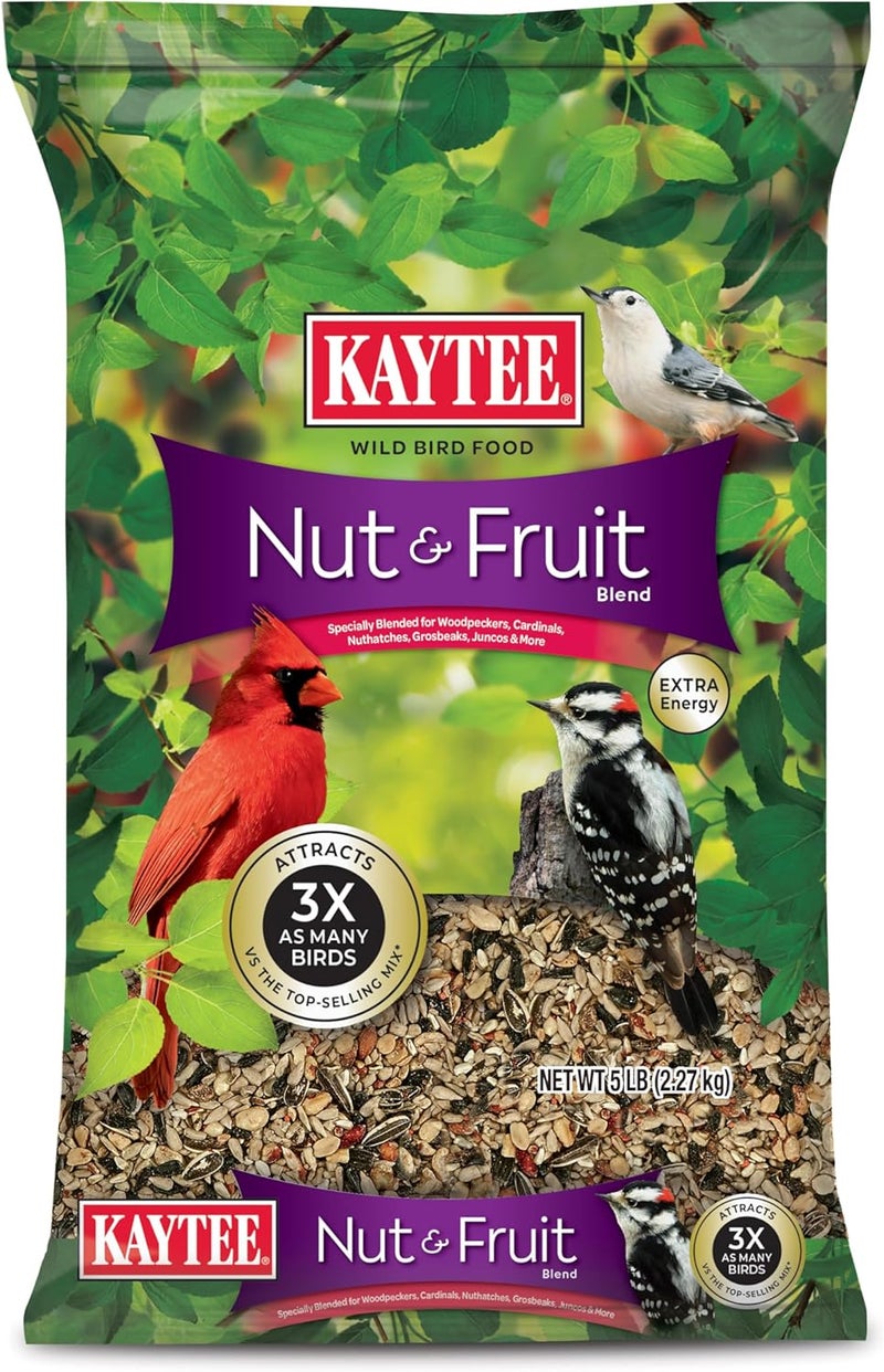 Kaytee Fruit Nut Blend Pet Food, 5 lb - Image 1