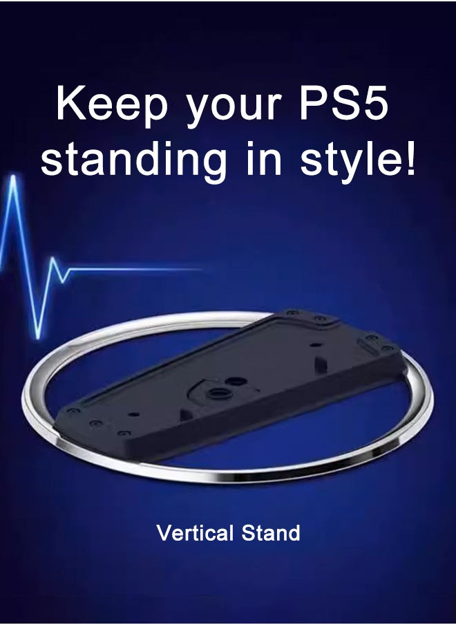 VINSOC Vertical Stand for PS5 Consoles - Playstation 5 Slim Base Accessories  - Image 2