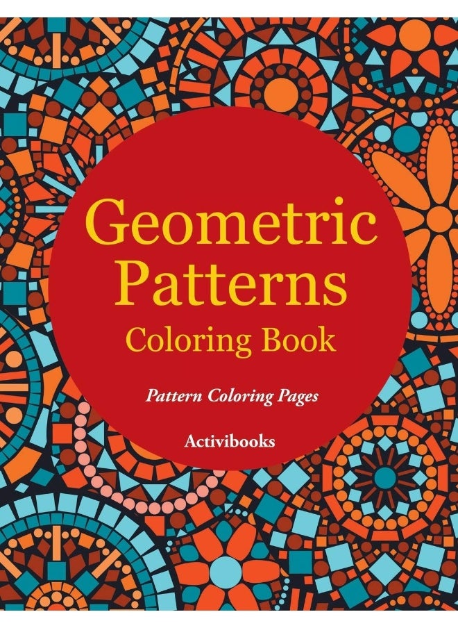null - Geometric Patterns Coloring Book - Pattern Coloring Pages - Image 1