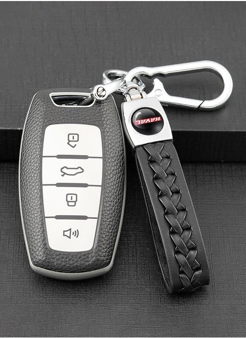 مناسبة لحافظة حماية مفتاح HAVAL H6 حافظة مفاتيح السيارة الراقية