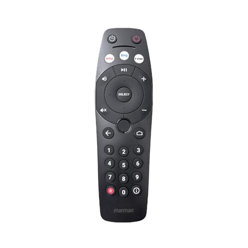 marman® Compatible with Tata Sky Binge+ Smart Set Top Box Remote Control Model TAS-V2 Without Voice Command Suitable for Tata Play Binge Plus 4K Setup Box with Streaming apps - Image 1