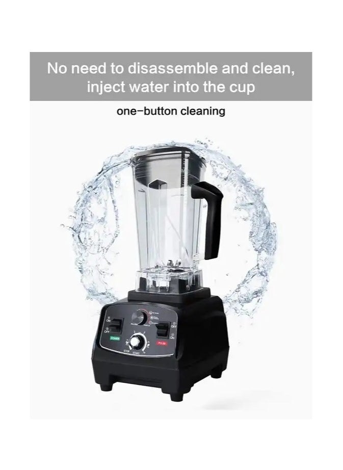 Denx Electric Blender With Inox Blades And Sharp Stainless Steel Blades Suitable For Mixing Fruits. Distinctive And Durable Design, Powerful Motor And High-Performance Blender - From - Image 3