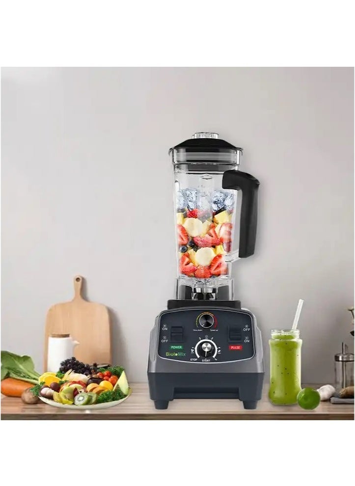 Denx Electric Blender With Inox Blades And Sharp Stainless Steel Blades Suitable For Mixing Fruits. Distinctive And Durable Design, Powerful Motor And High-Performance Blender - From - Image 4