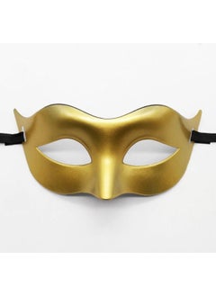 Toyfest Gold Color Masquerade Costume Party Venetian Ball Mask 