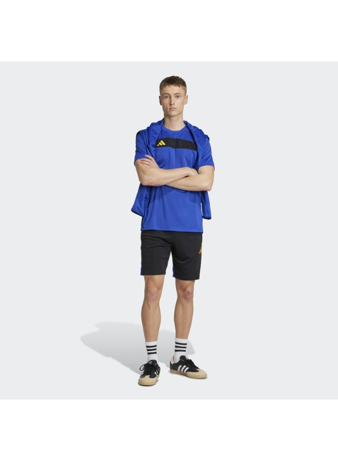 Adidas TIRO ES SHO         BLACK/SELUBL/CREYEL - Image 5