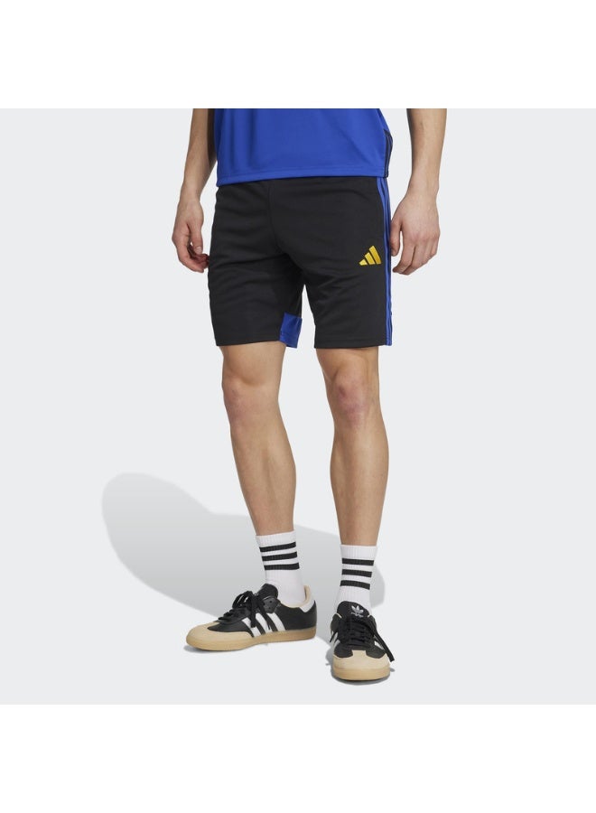 Adidas TIRO ES SHO         BLACK/SELUBL/CREYEL - Image 2