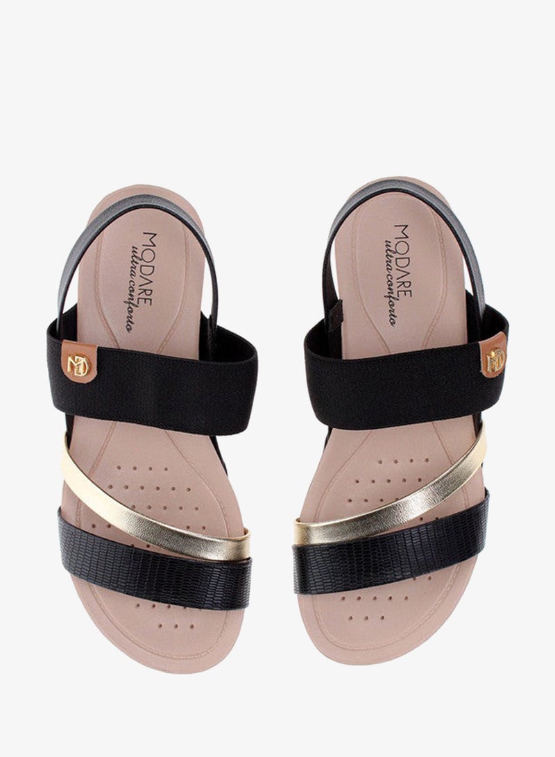 مودار صنادل نسائية بحزام خلفي - صنادل نسائية أنيقة وداعمة بحزام خلفي - Image 5