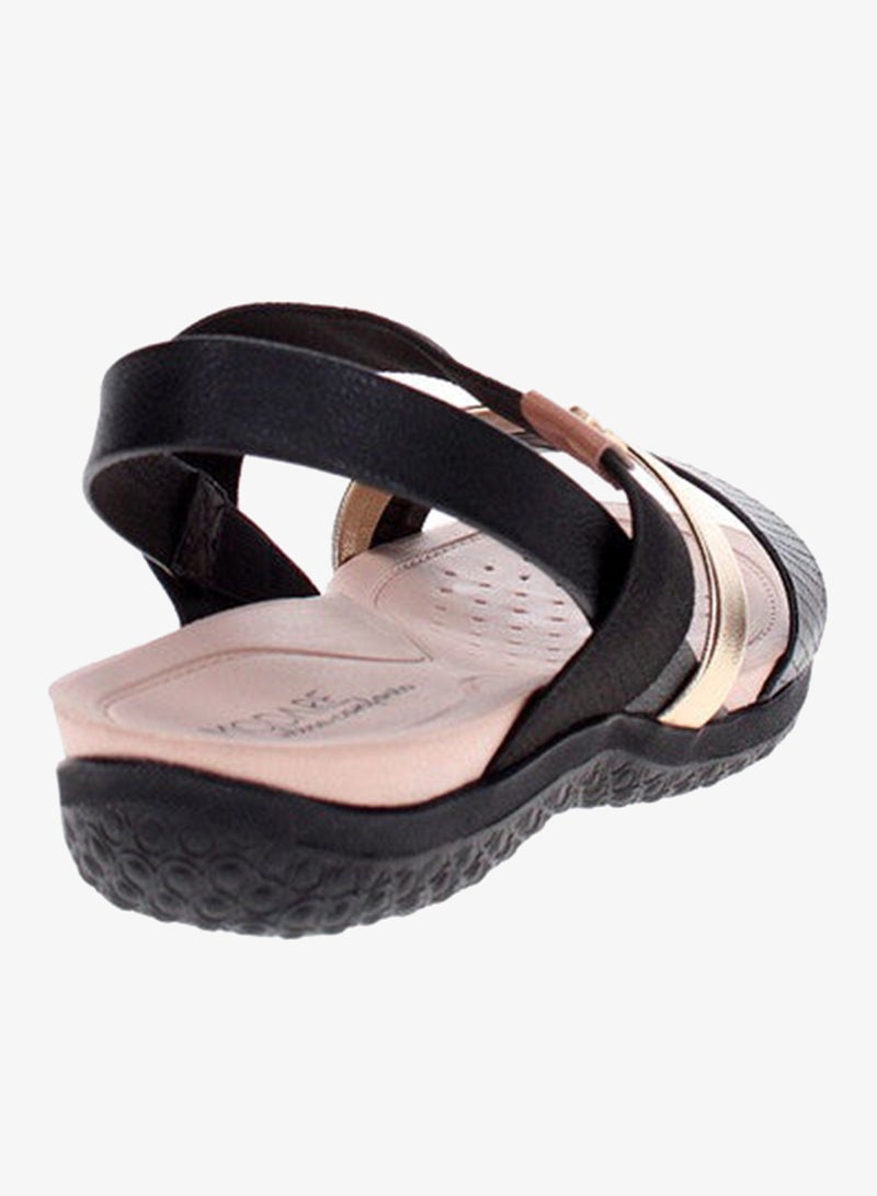 مودار صنادل نسائية بحزام خلفي - صنادل نسائية أنيقة وداعمة بحزام خلفي - Image 3