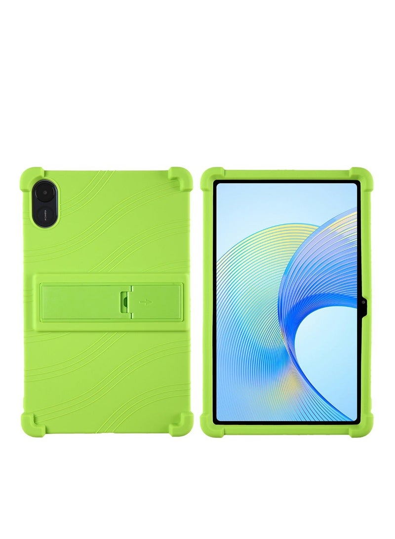 متوافق مع حافظة جهاز Honor Pad X9 بمقاس 11.5 بوصة، ناعمة من السيليكون، مقاومة للصدمات، رقيقة جداً وخفيفة الوزن لحماية الجهاز السقوط.