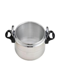 Hic aluminum Pressure cooker size 5 liter silver color  - Image 5