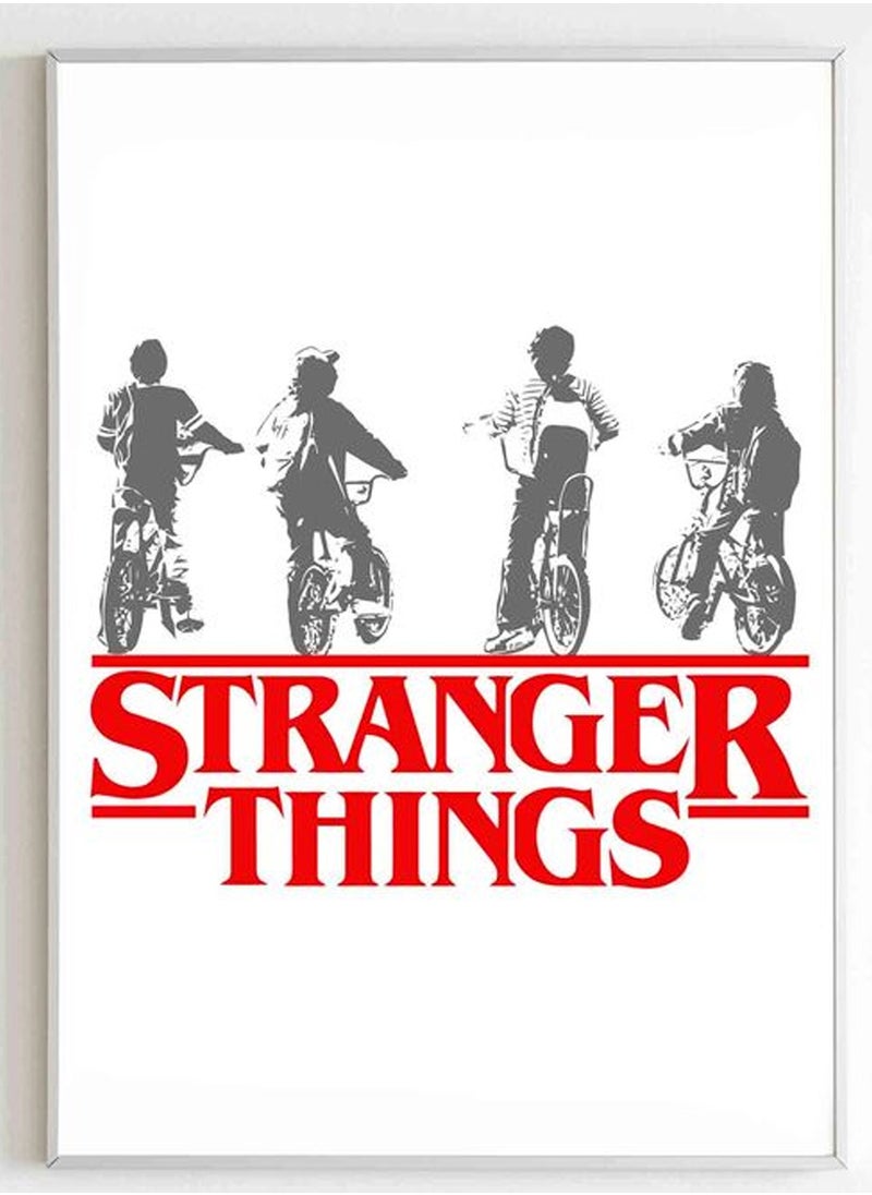 URBANTRANDS Stranger Things Wall Decor Frame 
