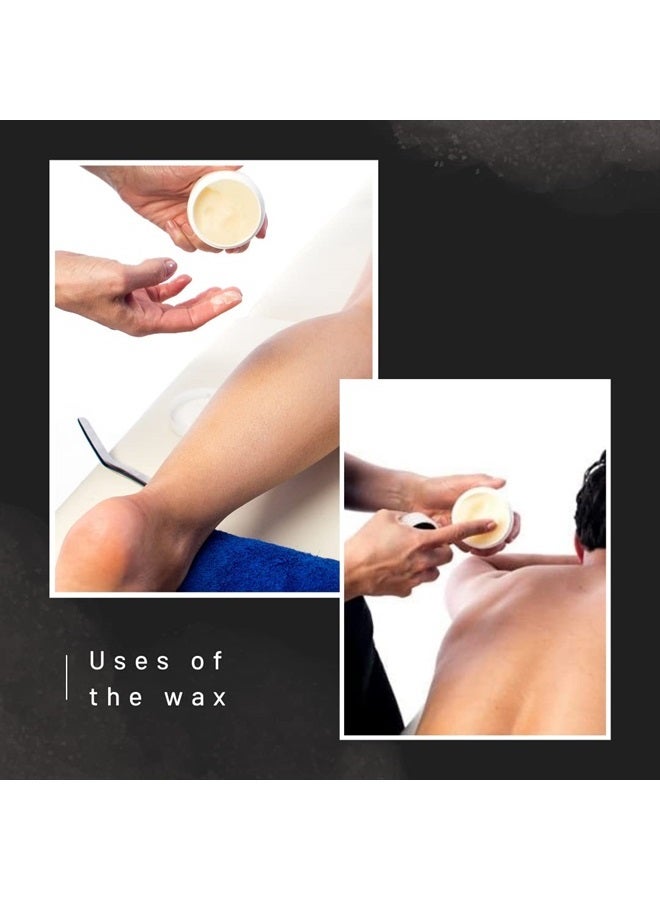 FASCIQ ® Fascia Wax | 100% Natural Product | Fascia Emollient | Myofascial Release Therapy | Perfect for IASTM | No Perfume, dyestuffs & perservatives | Nurtures The Skin | 150 ML - Image 3