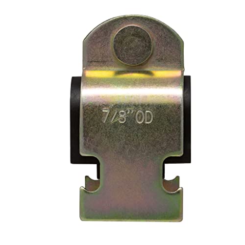 Metpure Rubber Cushion Strut Clamp 3/4" NOM (7/8" OD) for Mounting Copper Piping, PEX Pipe, CVPC Tubing to Strut Channels [5 Pack] - Image 5