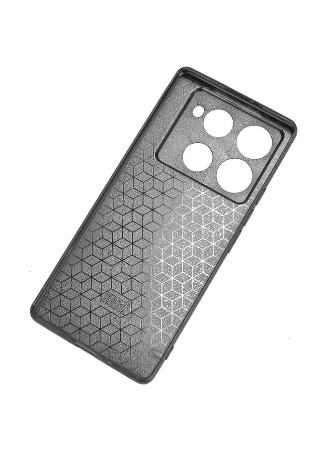 Zaboon Case For Infinix Note 40 Pro 5G / Note 40 Pro+ 5G Cow Pattern Sewing Card Bag Phone Case - Image 5