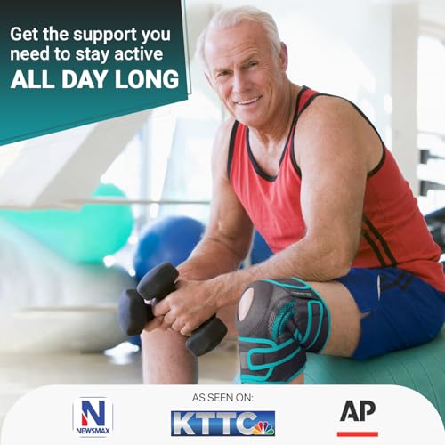 DR. BRACE ELITE Knee Brace with Side Stabilizers & Patella Gel Pads for Maximum Knee Pain Support and fast recovery for men and women-Please Check How To Size Video (Earth, X-Large) - Image 4