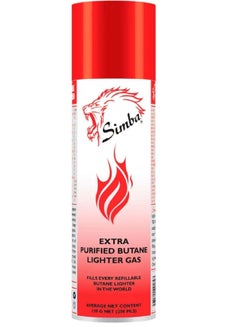 Simba Simba Extra Purified Butane Lighter Gas Refill with Multi Nozzle ...