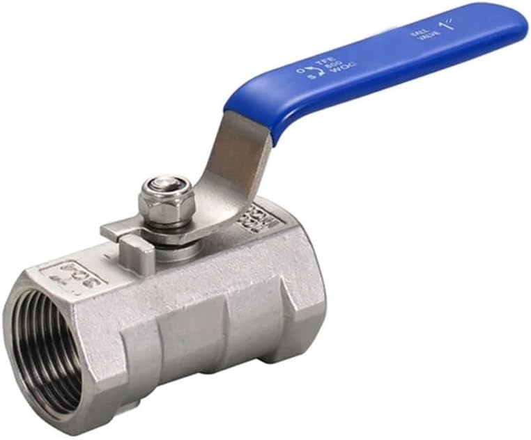 صمام كروي من الفولاذ المقاوم للصدأ DN20 BSPP أنثى للماء والغاز والزيت 16 بار - Image 1