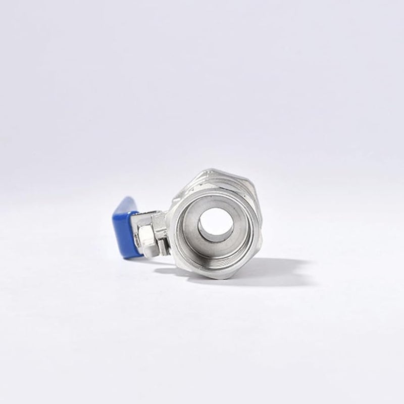 صمام كروي من الفولاذ المقاوم للصدأ DN20 BSPP أنثى للماء والغاز والزيت 16 بار - Image 4