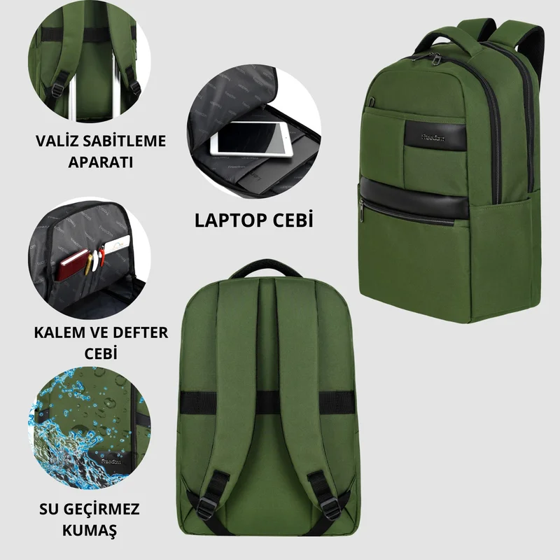 Çantaland Freedom 15.6" - 16.1" Notebook Computer Laptop Backpack, Daily Backpack