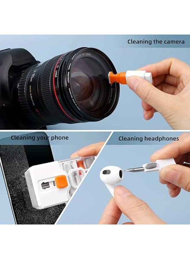 Keyboard Cleaning Kit Laptop Cleaner, 20-in-1 Computer Screen Cleaning Brush Tool, Multi-Function PC Electronic Cleaner Kit Spray for iPad iPhone Pro, Earbuds, Camera Monitor, All-in-one with Patent  - Image 3