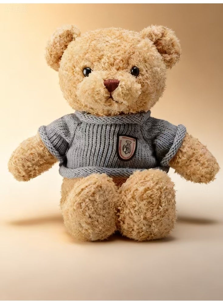 Teddy Bear Plush Toy 30cm, Stuffed Animal Toy, Gift for Kids Boys Girls (Brown) - Image 1