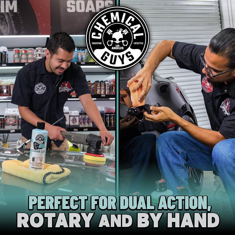 Chemical Guys C4 Clear Cut Correction Compound - Professional Paint Correction Polish for Cars, Trucks, SUVs, and RVs - Swirl, Hologram and Scratch Remover for a Smooth, Glossy Finish, 16 fl oz - Image 5