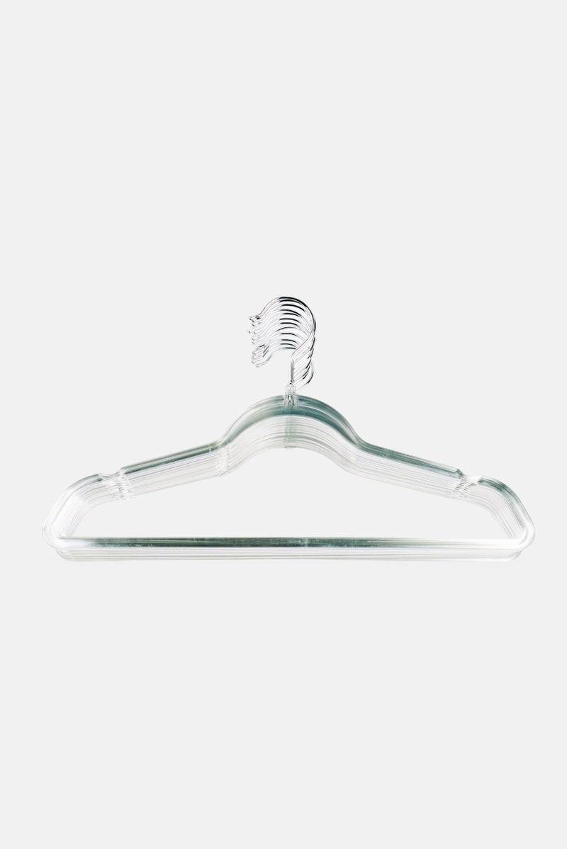 YOTO 12Pcs Clothes Hanger, Transparent - Image 2